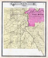 Wayne Township, Fort Wayne, St. Marys River, Allen County 1898